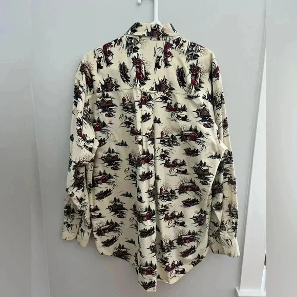 Men’s long sleeve Ralph Lauren Christmas button down - Picture 3 of 4